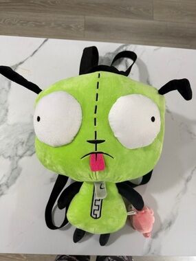 Gir x Invader Zim Plush Backpack